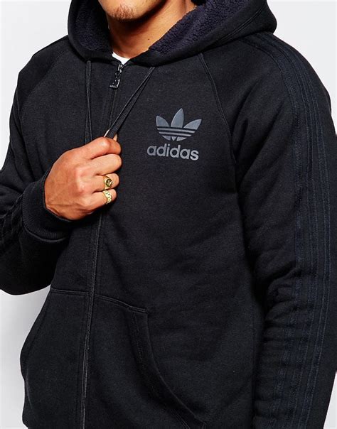 cheap black adidas hoodie|Adidas black originals hoodie.